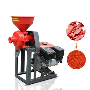 DAWN AGRO Grain Grinding Flour Mill Equipment Turmeric Powder Making Grinder Small Chili cassava flour milling machine