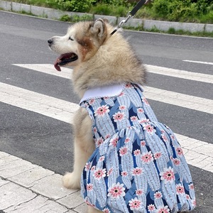 Robe chemise pour animaux de compagnie, printemps/été, forêt profonde, pour chats, ours en peluche, golden retrievers, malamutes d'Alaska, samoyèdes, huskies - Product Image 3