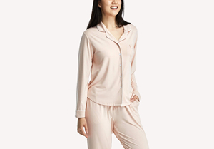 Pijama de bambú respetuoso con el medio ambiente, transpirable, hecho por tela de bambú 100% - Product Image 5