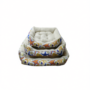 Coussin pour chien Yommy, lit pour animal de compagnie en peluche douce avec coussin intérieur amovible et base antidérapante, tailles S, M, L - Product Image 1
