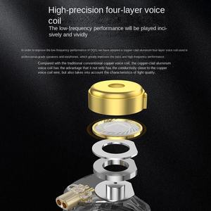 <span class=keywords><strong>KZ</strong></span>-DQS 3.5mm bobine intra-auriculaire casque Subwoofer jeu Hifi sport moniteur musique Live IPX-5 étanche <span class=keywords><strong>ANC</strong></span> - Product Image 3