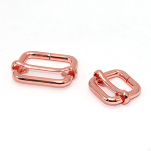 <b>Adjustable</b> Buckle Hardware Watch <b>Straps</b> and Handbag Adjustment Metal Triangular Slide Rail for Bag Making - Product Image 3