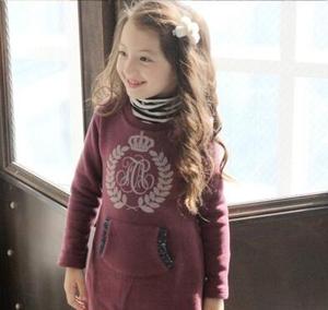 Ropa Infantil al por Mayor, Vestidos Lisos de Invierno para Niñas, Vestidos de Playa con Flores - Product Image 3