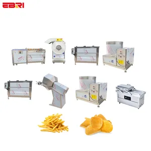 304 Chips De Batata Semi-Automáticas De Aço Inoxidável Fazendo A Máquina Linha De Produção De Batatas Fritas Com Chips De Baixo Custo Que Faz A Máquina