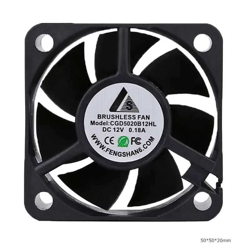 Hot Selling 5CM 5020 Small Fan 50*50*20MM 5Volt DC Brushless Cooling Fan Mini Axial Fan