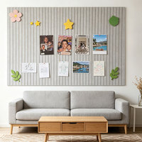 Grands panneaux muraux acoustiques décoratifs modernes en fibre de polyester - Écologiques, ignifuges, très efficaces pour l'insonorisation des hôtels et des appartements