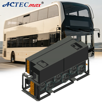 Climatiseur de bus à deux étages monté sur le toit 48KW DC24V avec compresseur Bock 830 entraîné par moteur R134a pour autocars de 13m et 14m