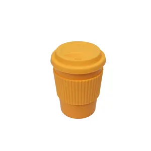 350ml custom plastic coffee cups of pp material coffee mug sublimation supplier manufacturers reusable coffee cups