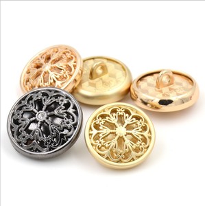 Zinc Alloy Garment Shank <b>Buttons</b> Custom Logo Embossed Vintage Plating Metal <b>Buttons</b> for <b>Suit</b> Jacket Overcoat - Product Image 1