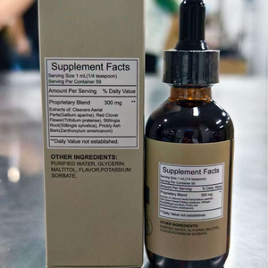 2 FL.OZ Lymphatic Drainage Drops <b>Herbal</b> <b>Supplements</b> Echinacea for Lymph Detox Cleanse oral liquid drops - Product Image 3