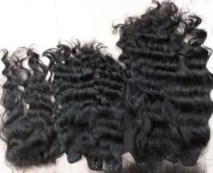 베트남 도매 공장 가격 자연 웨이브 곱슬 머리 인체 원시 곱슬 머리 버마 곱슬 머리