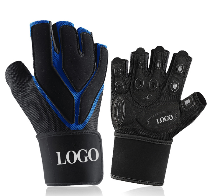 Фитнес-обувь для дождливого наручные дышащей кожане мужские Нескользящие оборудование гантели спортивные велосипедные перчатки с обрезанными пальцами