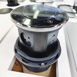 IP65 không thấm nước Israel <span class=keywords><strong>wifi</strong></span> thông minh cơ giới nhà bếp worktop Tabletop Pop Up ổ cắm USB không dây sạc nâng tháp ổ cắm - Product Image 1