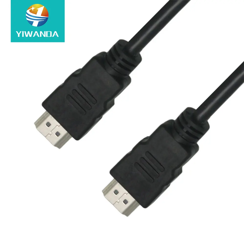 Promotion 1080p hdmi cord 1.2M High Speed nickel plated hdmi cable for Set top box TV