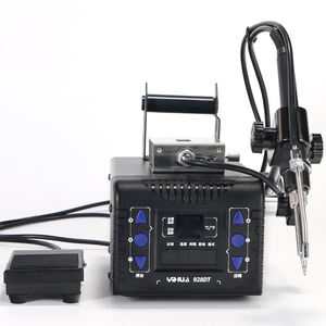 <span class=keywords><strong>Station</strong></span> de Retravail Antistatique Sans Plomb D.S.C 928DT à Commande au Pied, Fer à Souder Automatique à Température Constante, Garantie 1 An - Product Image 5