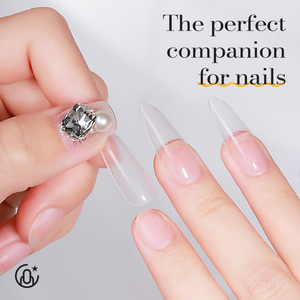 Benutzer definierte Nagel verlängerung Hartgel Schnellt rockn endes Nagelkleber-Set Drücken Sie auf die Nägel Langlebige Bindung Einfach zu verwenden mit Kleber entferner OEM EDM - Product Image 4