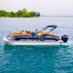 เรืออลูมิเนียมหรูหราขายดี พร้อมมอเตอร์ เรือเร็วสำหรับตกปลา - Product Image 2