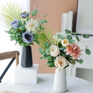 Arrangement de fleurs artificielles West Lake Butterfly 20cm style nordique pour la décoration du salon - Product Image 2