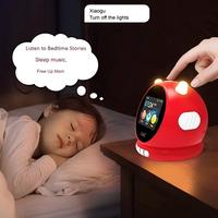 Speaker Pintar AI 2000mAh Layar 3.68" Asisten AI Multibahasa Mesin Pembelajaran Cerdas Robot Edukasi Speaker Pintar