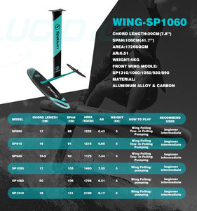 Set Wing Foil Gonfiabile Spatium, Supporta Ordini OEM e ODM, Noleggio Tavola Hydrofoil Wingfoil a Stoccaggio Rapido, Esperienza Turistica - Product Image 5