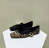Chaussures élégantes pour femme, nouvelles chaussures plates à bout carré, chaussures plates à bride Mary Jane pour femmes