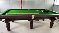 Prix d'Usine Table de Billard de 9 Pieds en Bois Massif et Marbre, Table de Pool À Vendre