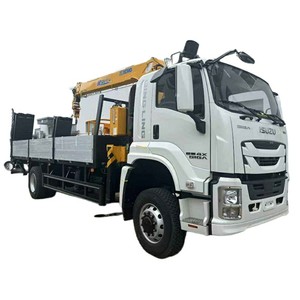 รถเครนติดรถบรรทุก ISUZU GIGA ขนาด 10 ตัน พร้อมรีโมทคอนโทรล บูมยืดไสลด์ได้ ขายร้อนจากโรงงาน - Product Image 4