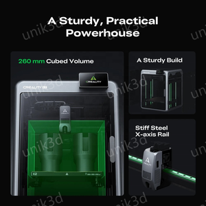 Impresora 3D Automática K2 Nueva, Alta Precisión, Tecnología FDM, Conectividad USB, Compatible con Material PLA, 1 Año de Garantía, Área de Impresión de 22 cm - Product Image 4