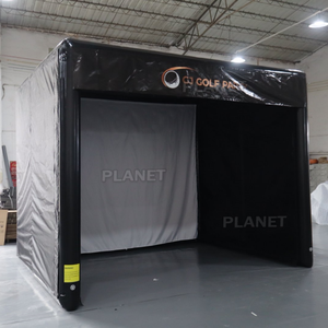 Carpa Inflable Portátil Personalizada para Simulador de Golf con Pantalla de Cine para Alquiler en Interiores y Exteriores - Product Image 6