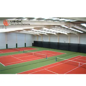 Free Design Steel Structure Sports Hall Commercial Building Prefabricated Steel Basketball Building Steel Structure Sports Hall