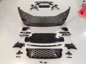 Kit de carrosserie de pare-chocs de modèle SVR de mise à niveau extérieure automatique pour Range <span class=keywords><strong>Roer</strong></span> Velar 2018 mise à niveau vers 2024 - Product Image 2