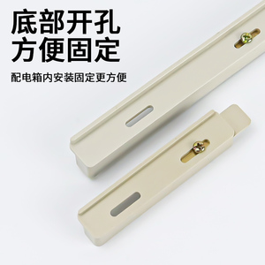บล็อกเทอร์มินัลเมอร์ลิน 6 ขั้ว บัสบาร์ทองแดง แบบขันสกรู สำหรับกล่องจ่ายไฟ - Product Image 2