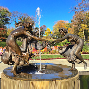 Statue personnalisée d'allaitement extérieur en bronze pour mère coulée de métal durable pour la décoration et l'affichage du parc - Product Image 6