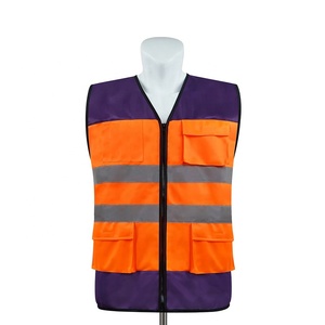 سترة سلامة العمل العاكسة من ANSI ذات الشعار المخصص الشعبي المصنوعة في الصين سترة عاكسة عالية الوضوح - Product Image 5