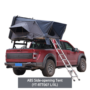 Customized Outdoor Camping 3-4 Person Hard Side Open Car Rooftop Tent Waterproof Aluminum Hardshell Car Roof Top Tent ABS Side O - Product Image 6