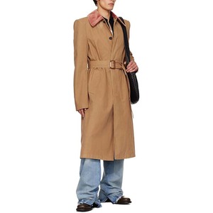 タンスタックショルダー特大トレンチコート男性用 - Product Image 4