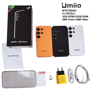 Teléfono Móvil Umiio S26 Ultra Más Vendido en 2026, Pantalla de 5.3 Pulgadas, 3GB+32GB, Cámara de 2MP+16MP, Android 10, Smartphone 4G - Product Image 3