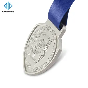 Diseño libre personalizado único recuerdo artesanía oro plata competición conmemorativa música campeón medallas para Premio de Honor