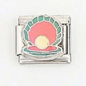 Stainless Steel Italian Module Bracelet Series Ocean Style DIY Elastic Bracelet Gold Plated Italian <b>Charms</b> Diamond Main Stone - Product Image 4