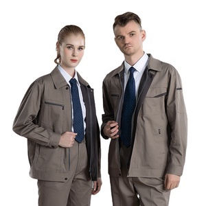 Combinaisons/Chemises/Pantalons/Vestes Vêtements <span class=keywords><strong>de</strong></span> travail <span class=keywords><strong>de</strong></span> <span class=keywords><strong>sécurité</strong></span> pour les ouvriers d'atelier Unisexe Coton/Polyester - Product Image 1