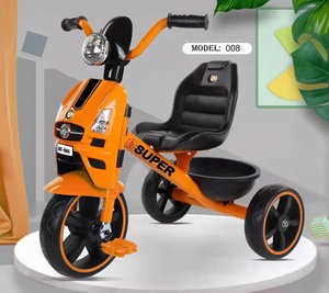 Triciclo para Bebés, Juguete para Montar con Música, Faro Delantero, Alta Calidad, Bonito Coche de Juguete con Batería, Caja de Cartón, Unisex, ABS, 76*56*50 <span class=keywords><strong>cm</strong></span> - Product Image 4