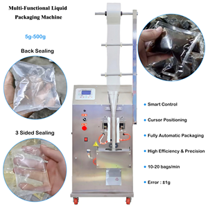 เครื่องบรรจุซองอัตโนมัติแบบดิจิตอลแนวตั้งอเนกประสงค์ ราคาแข่งขัน - Product Image 3
