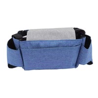 Sac Organisateur Universel Personnalisé pour Poussette, Porte-Bouteille Isotherme Étanche, Panier à Couches Suspendu pour Landau