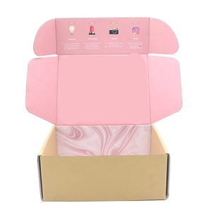 <span class=keywords><strong>Boîte</strong></span> d'expédition en <span class=keywords><strong>kraft</strong></span> durable fabriquée en Chine, emballage personnalisé avec impression <span class=keywords><strong>à</strong></span> chaud du logo - Product Image 5