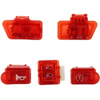 Accessoires de modification pour motos et véhicules électriques, compatibles avec DIO50, combinaison de cinq interrupteurs : klaxon, direction, allumage