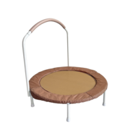 Trampoline de fitness pliable de 3 pieds, écologique, résistant aux intempéries, sûr et durable, pour la maison, la gymnastique, mini-exercice