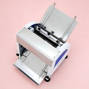 Cortadora de <span class=keywords><strong>Pan</strong></span> Eléctrica Comercial Automática para Panadería con Capacidad para 39 Rebanadas y Controles Fáciles de Usar - Product Image 2