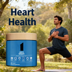 Cápsulas de vitaminas personalizables OEM/ODM para hombres con vitamina D, zinc, ácido fólico, vitamina <span class=keywords><strong>B</strong></span> para la salud inmune y del corazón de los hombres - Product Image 6