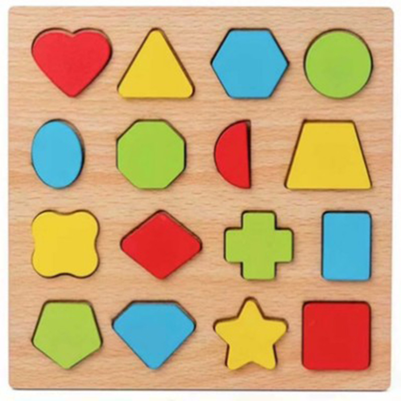 0-9 shape board