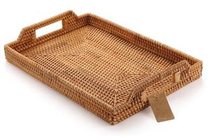 Oferta Especial: Salvamanteles Rectangular de Ratán Hecho a Mano, Ecológico y Vintage, Fácil de Limpiar, Organizador para Cocina y Hogar, Decoración GLOVIMEX - Product Image 3